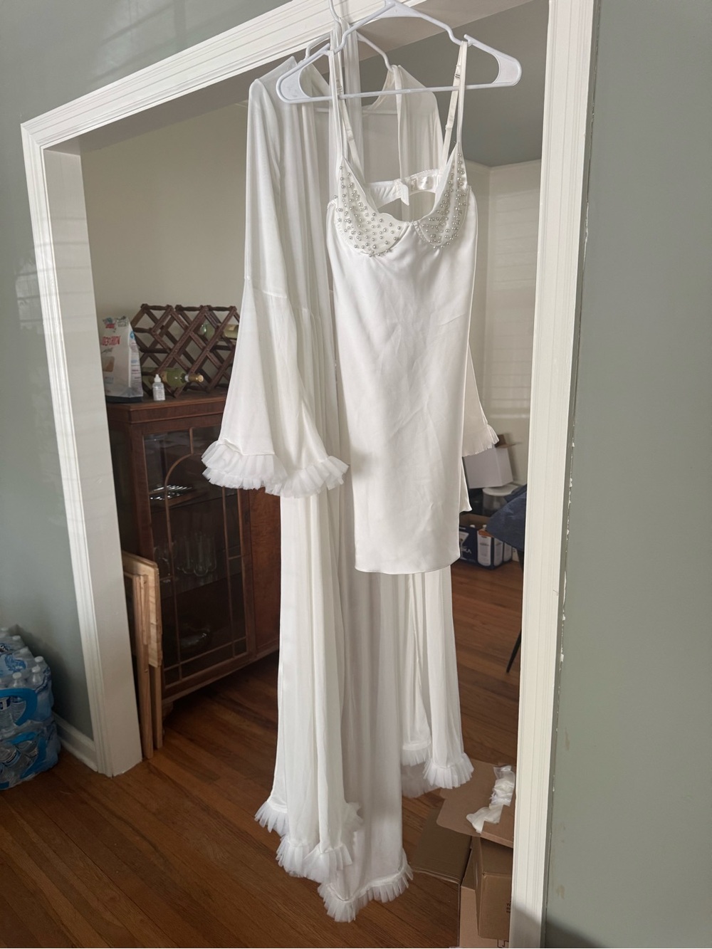 The ROBE Getting Ready Set - Wedding Robe and Slip